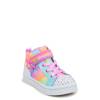Toddler Girls' Twi-Lites 2.0 Rainbow High Top Sneaker Multi view