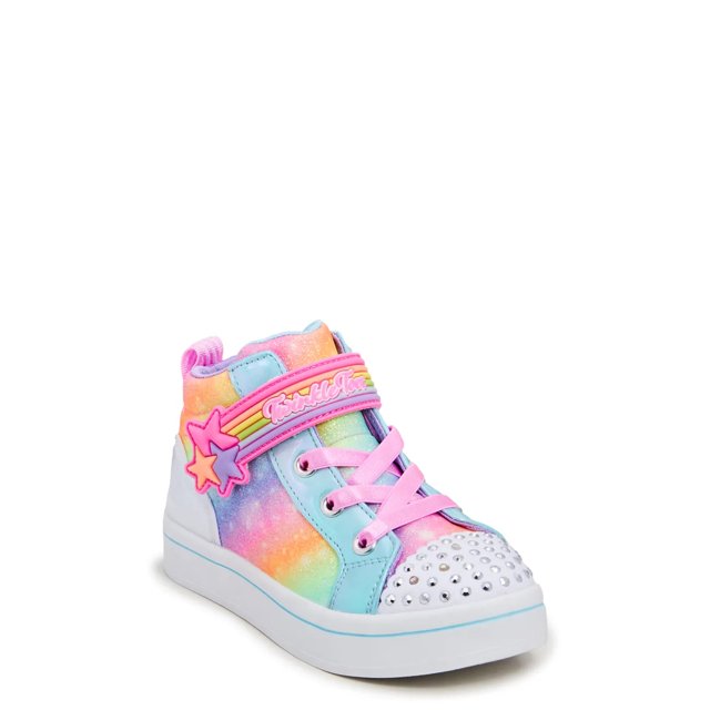 Toddler Girls' Twi-Lites 2.0 Rainbow High Top Sneaker