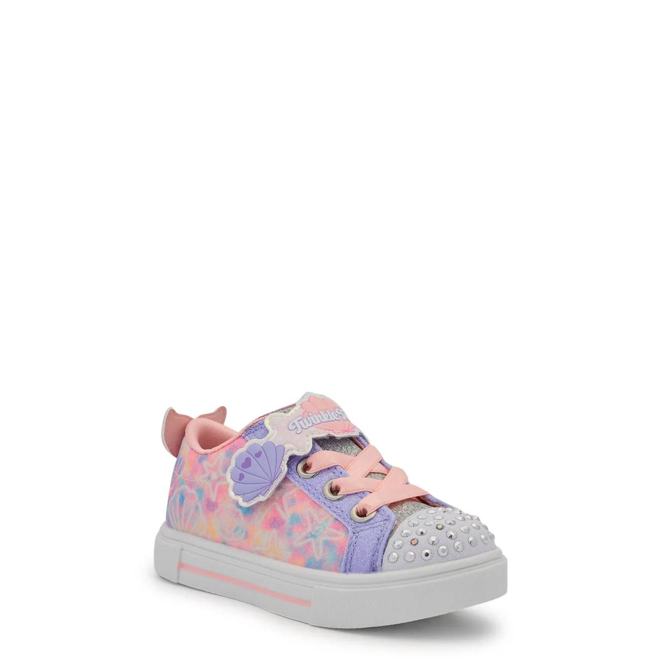 Skechers Toddler Girls' Twinkle Toes Underwater Magic Sneaker