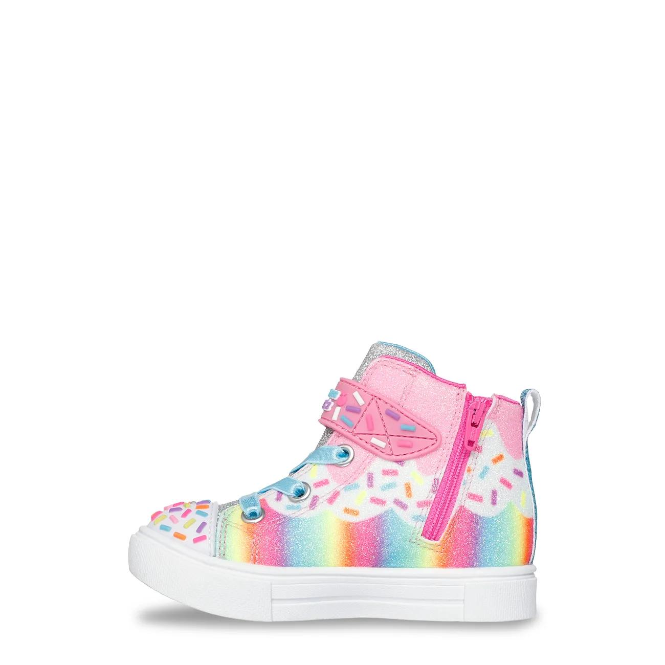 Toddler Girls' Twinkle Spark Sprinkle Party Hi Top Sneaker