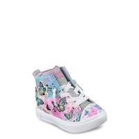 Toddler Girls' Twinkle Sparkle Flutter Hi Top Sneaker MULTI view