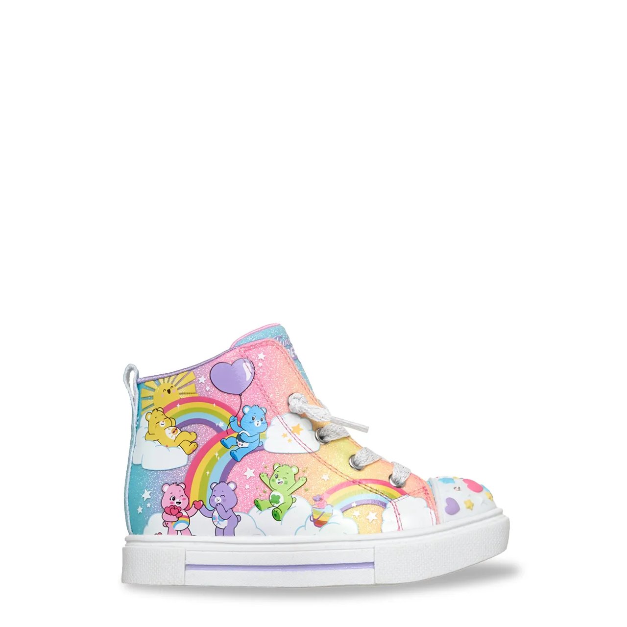 Toddler Girls' Twinkle Sparks Care Bears Hi Top Sneaker