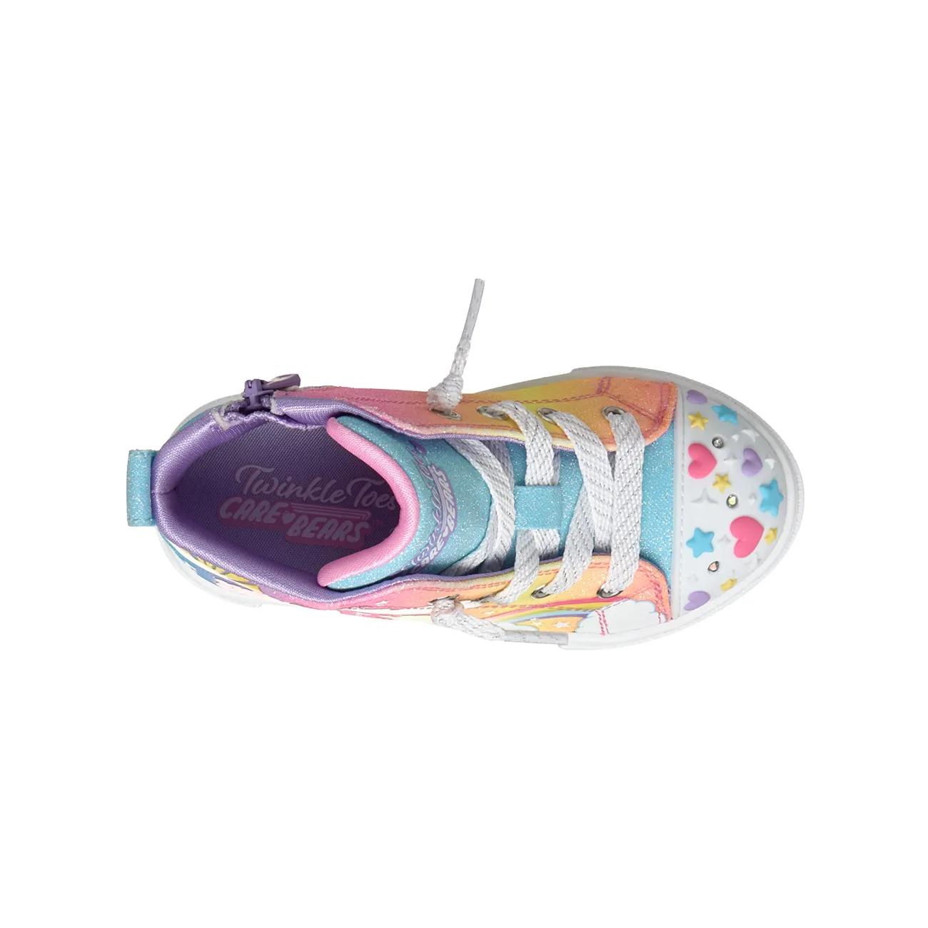 Toddler Girls' Twinkle Sparks Care Bears Hi Top Sneaker