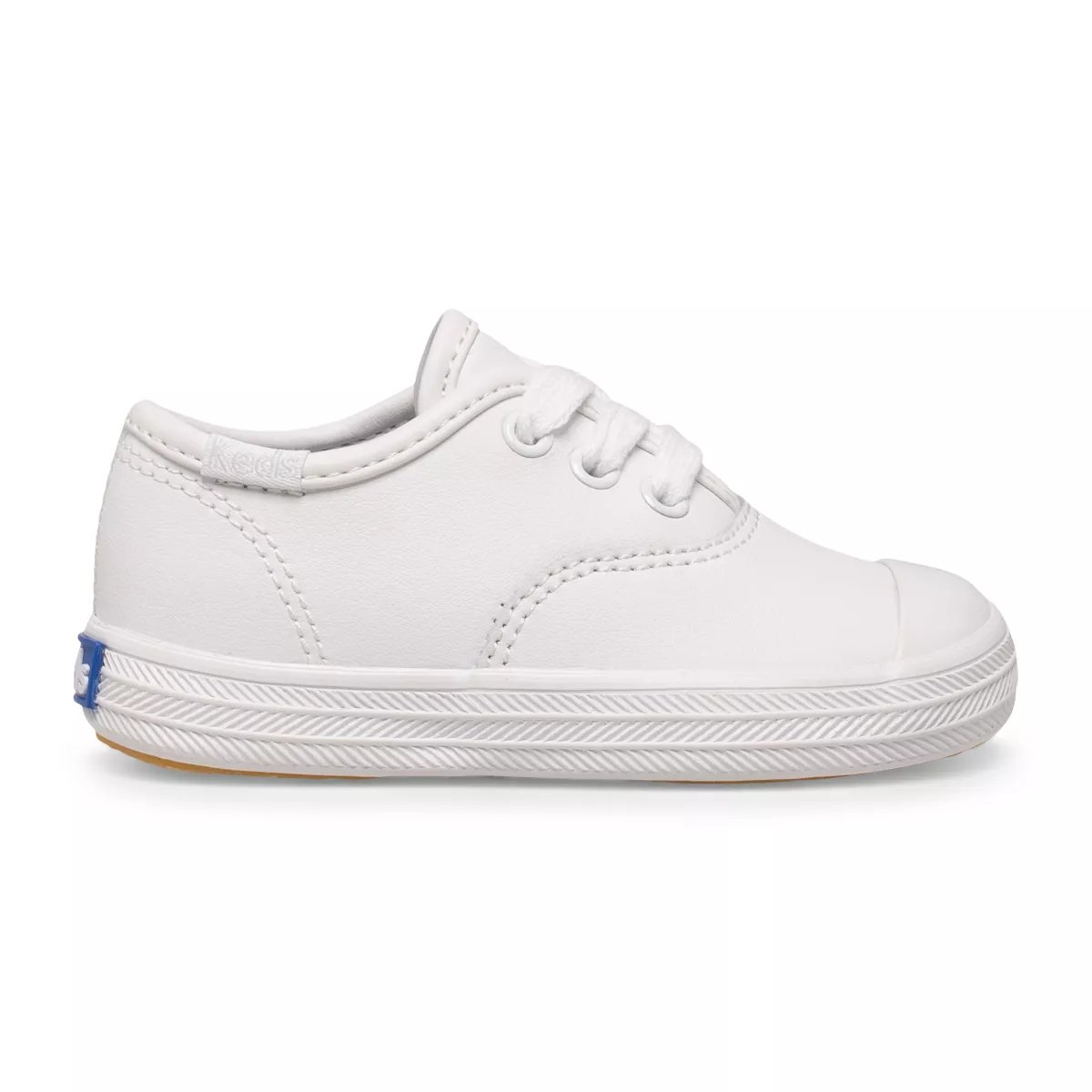 Little Kids Champion Leather Lace Toe Cap