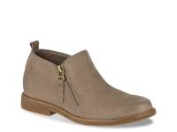 Mazin Cayto Zip Bootie Taupe Nubuck Leather view