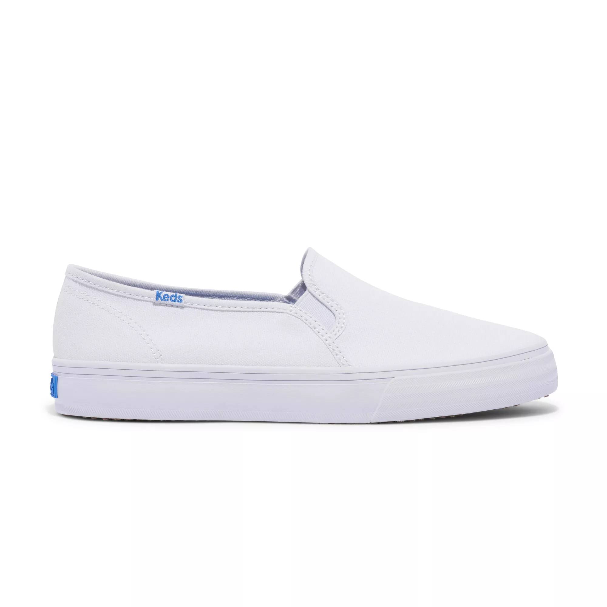 Double Decker Canvas Slip On White view