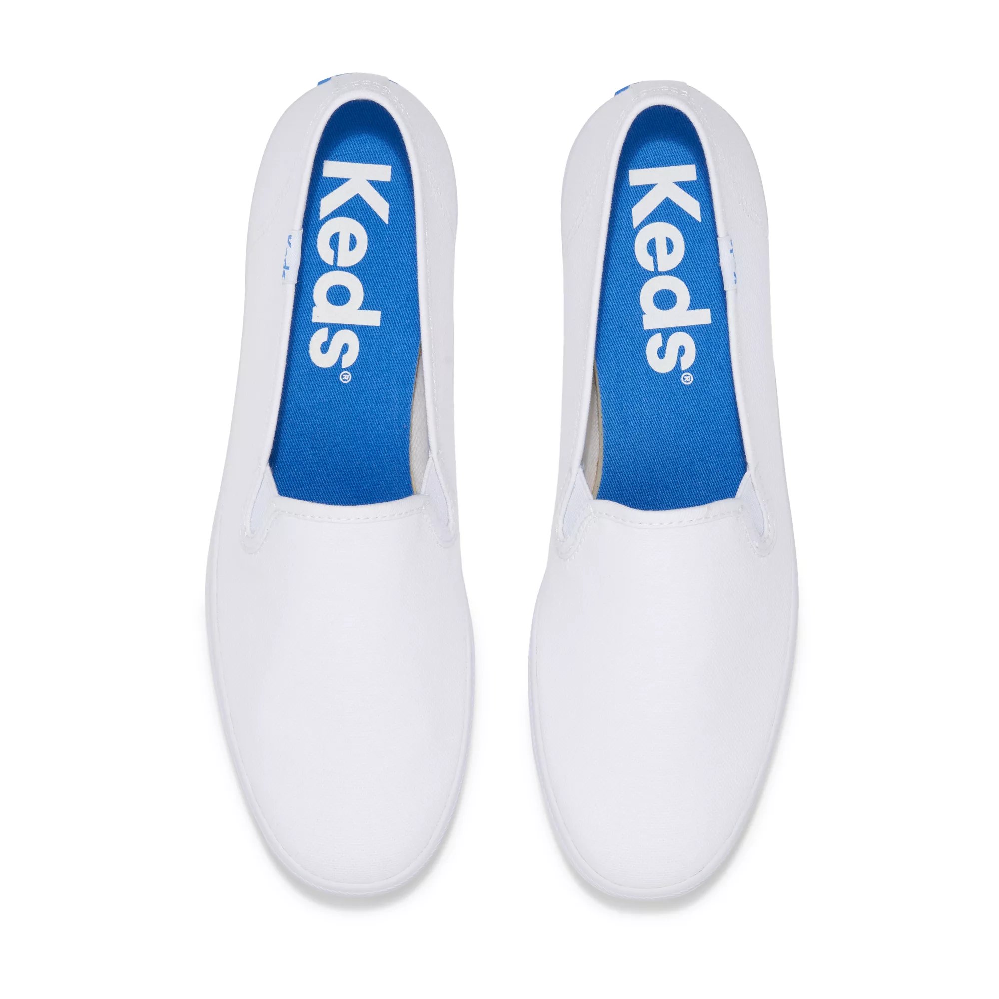 Keds Women's White Champion Canvas Slip On KEDS