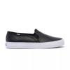 Double Decker Leather Slip On Black view