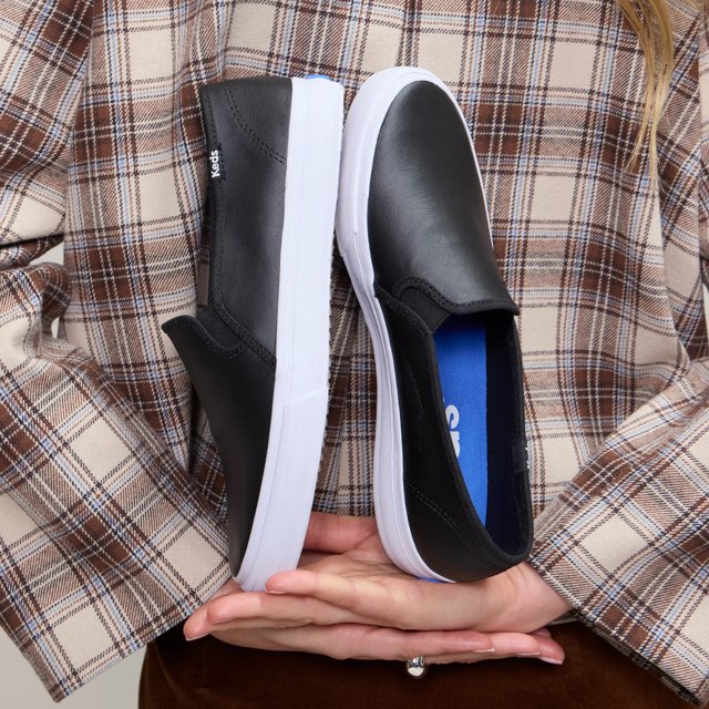 Double Decker Leather Slip On