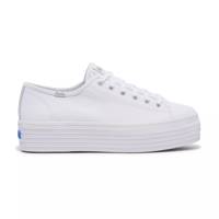 Triple Up Canvas Lace Up White view