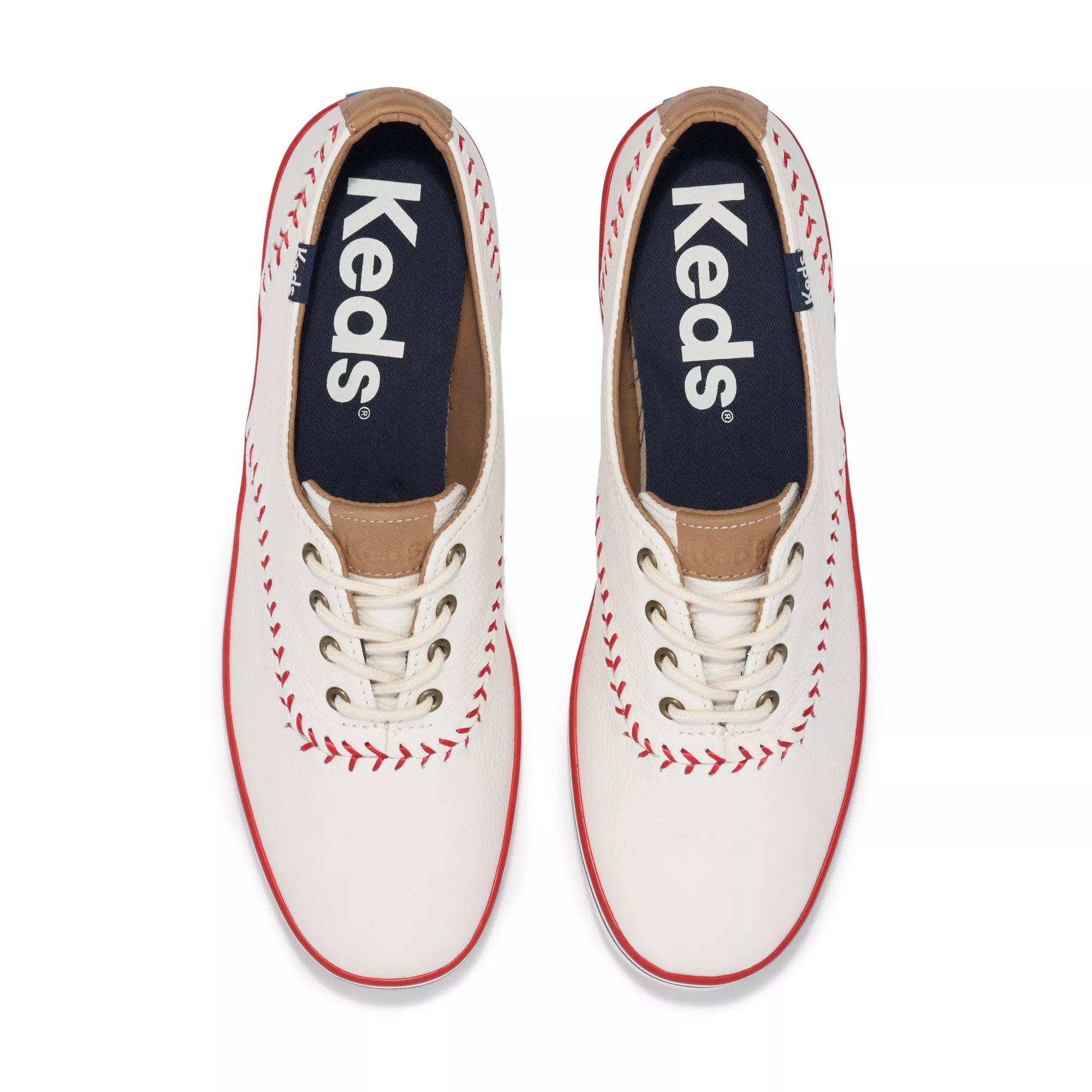 Keds Women's Champion Pennant Leather Lace Up KEDS