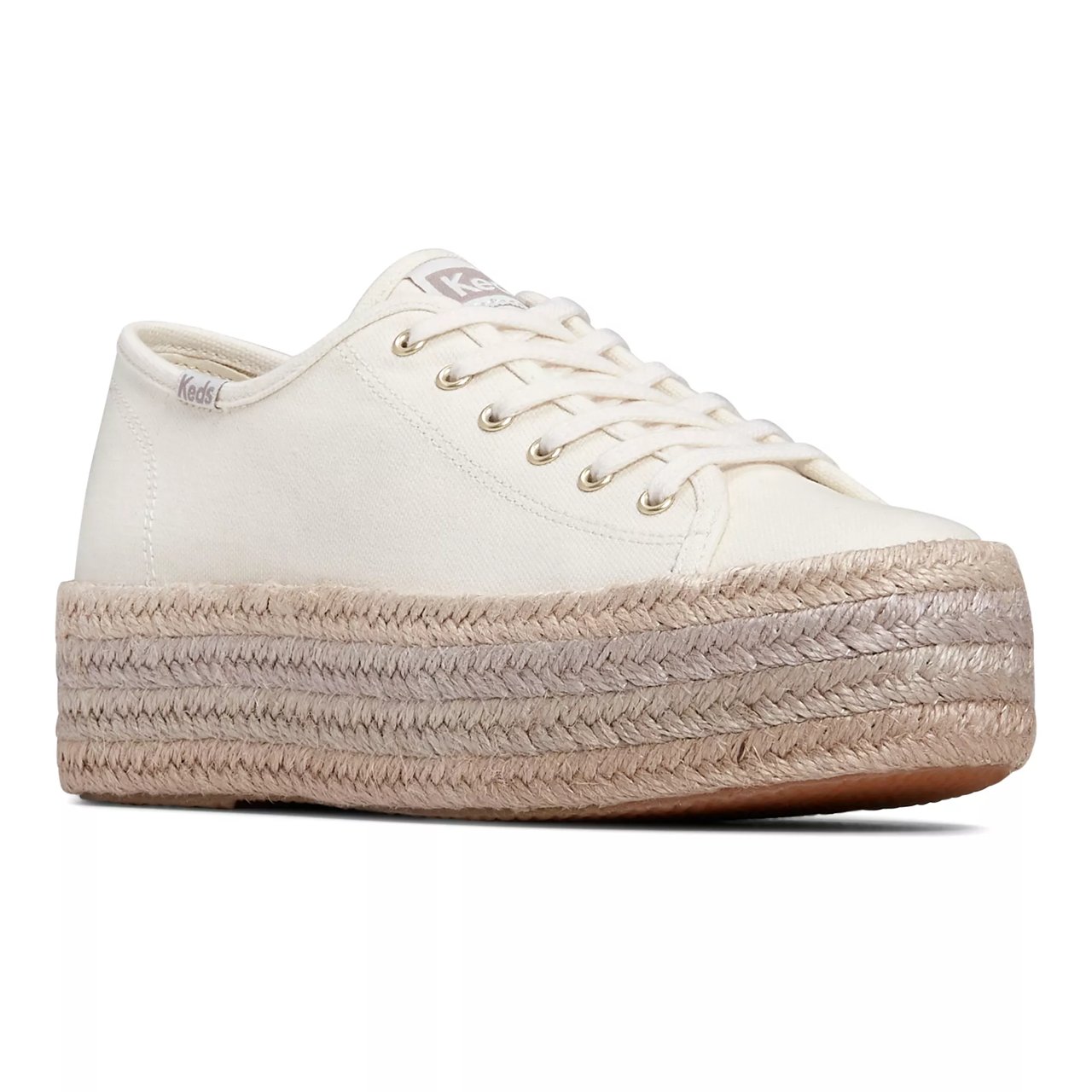 Triple Up Canvas Ombre Jute Foxing Lace Up