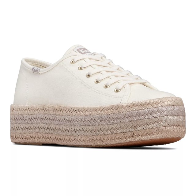 Triple Up Canvas Ombre Jute Foxing Lace Up