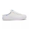 Triple Kick Mule Leather Slip On White view