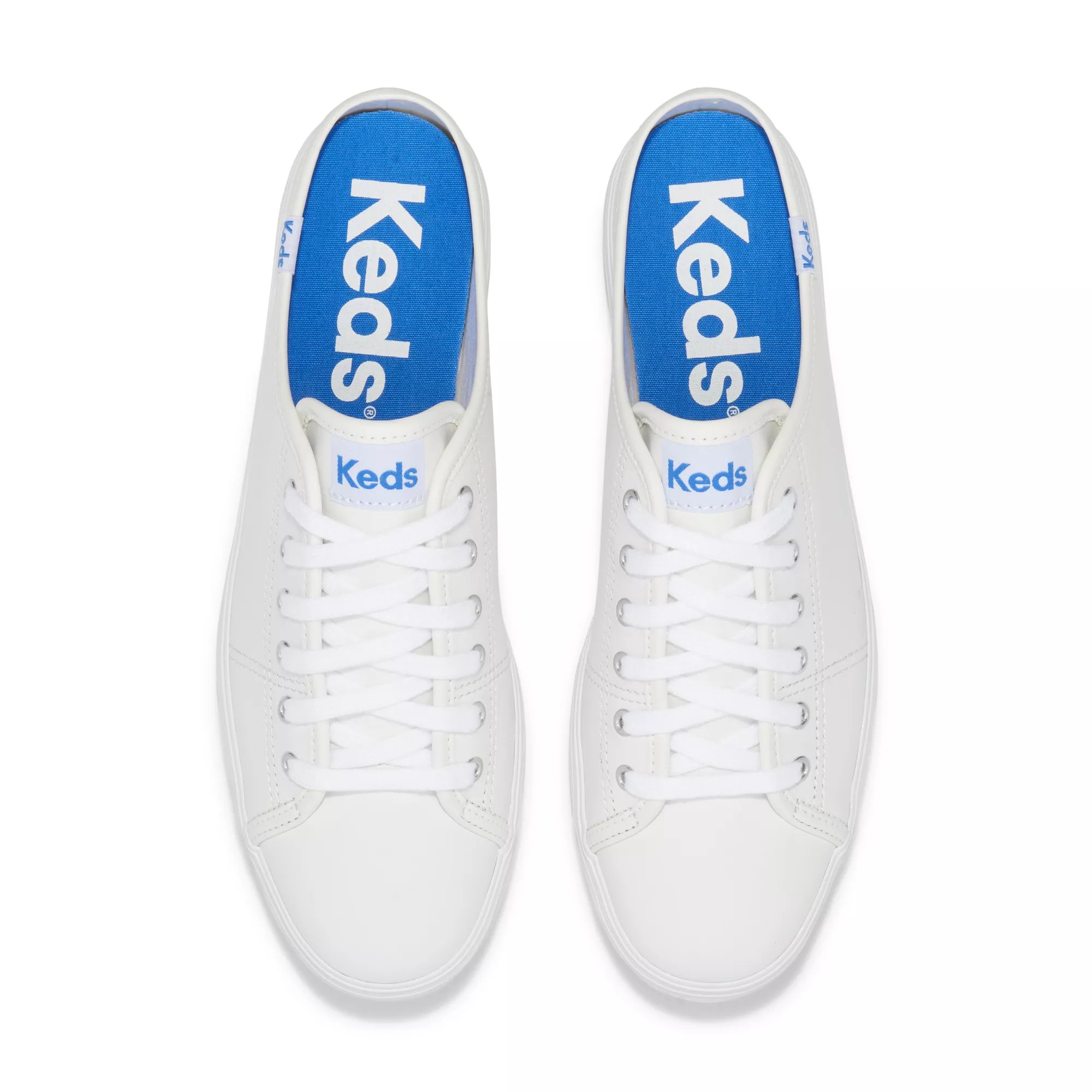 Triple Kick Mule Leather Slip On