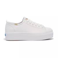 Triple Up Leather Lace-Up White view
