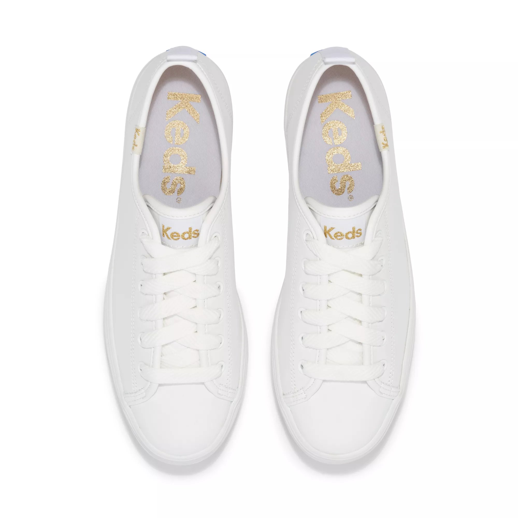 Triple Up Leather Lace-Up