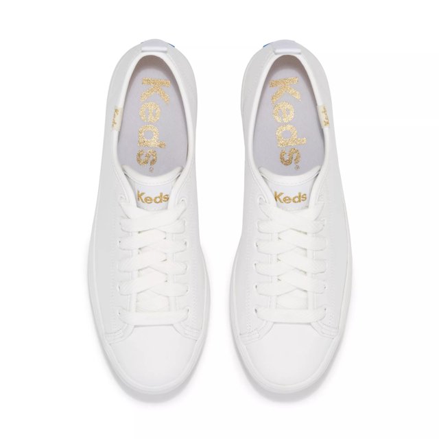 Triple Up Leather Lace-Up