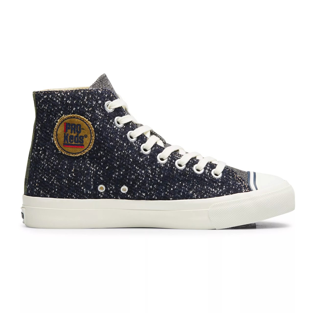 Royal Hi Patchwork Lace Up