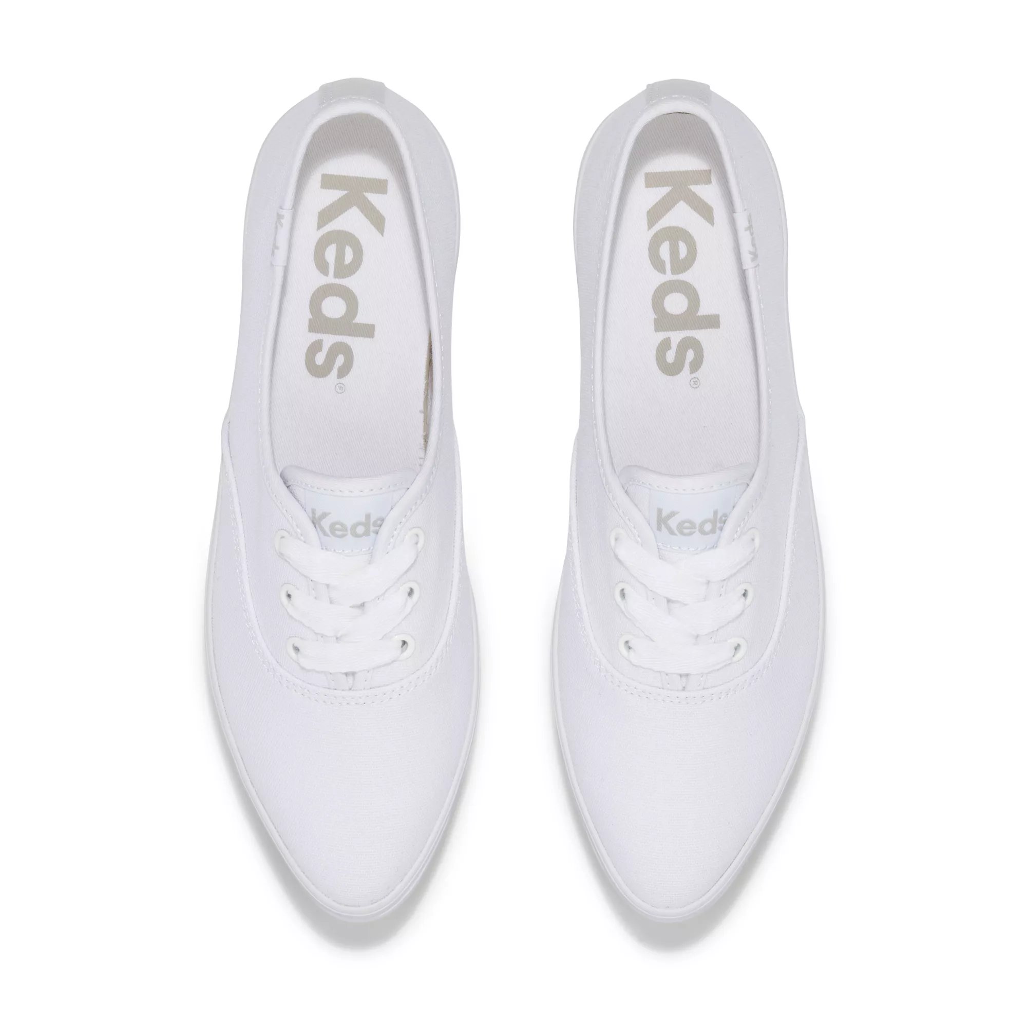 Point Canvas Lace Up