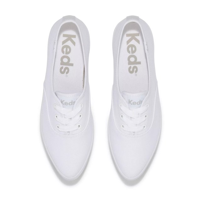 Point Canvas Lace Up