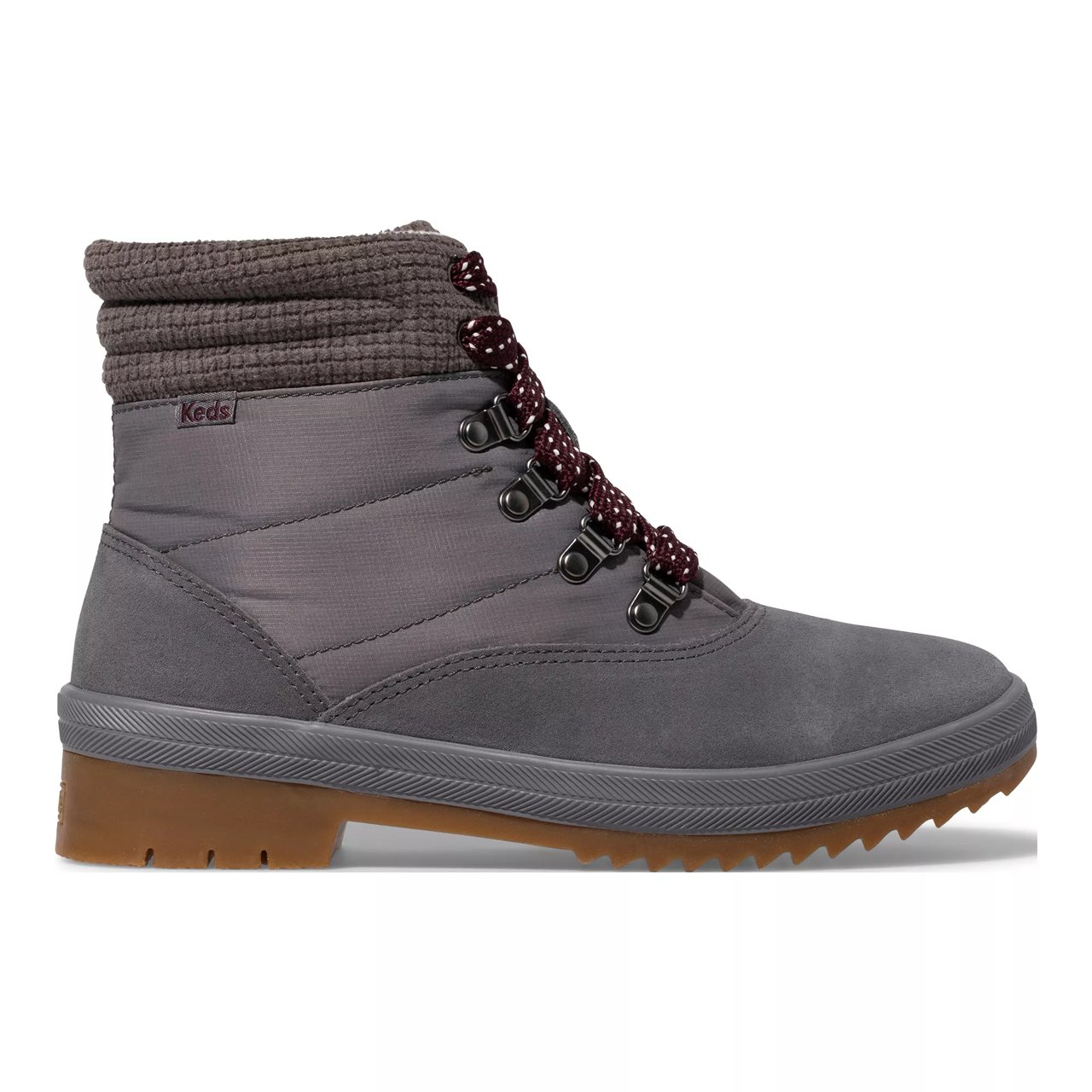 Camp Boot Suede Lace Up