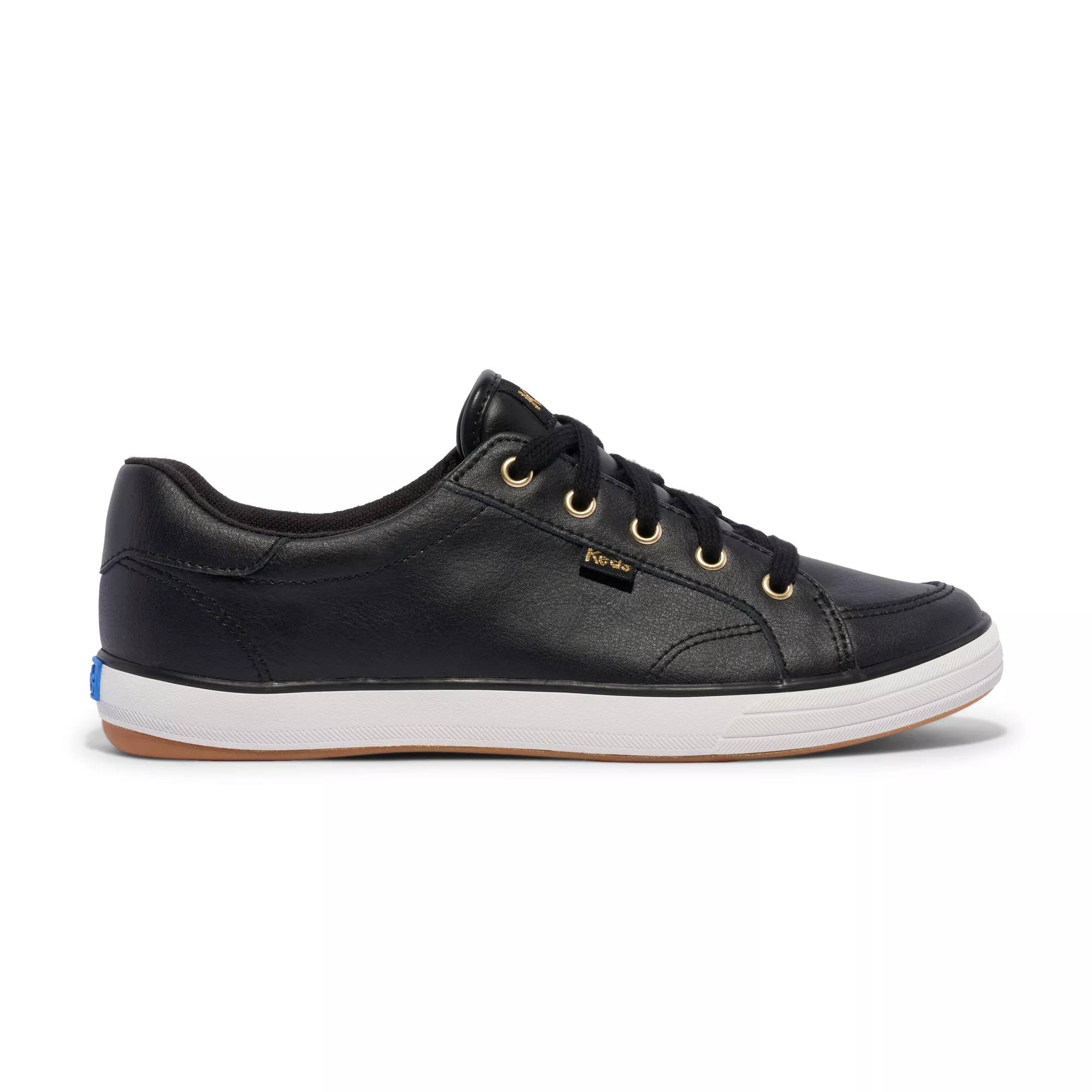 Center III Leather Lace Up Black view