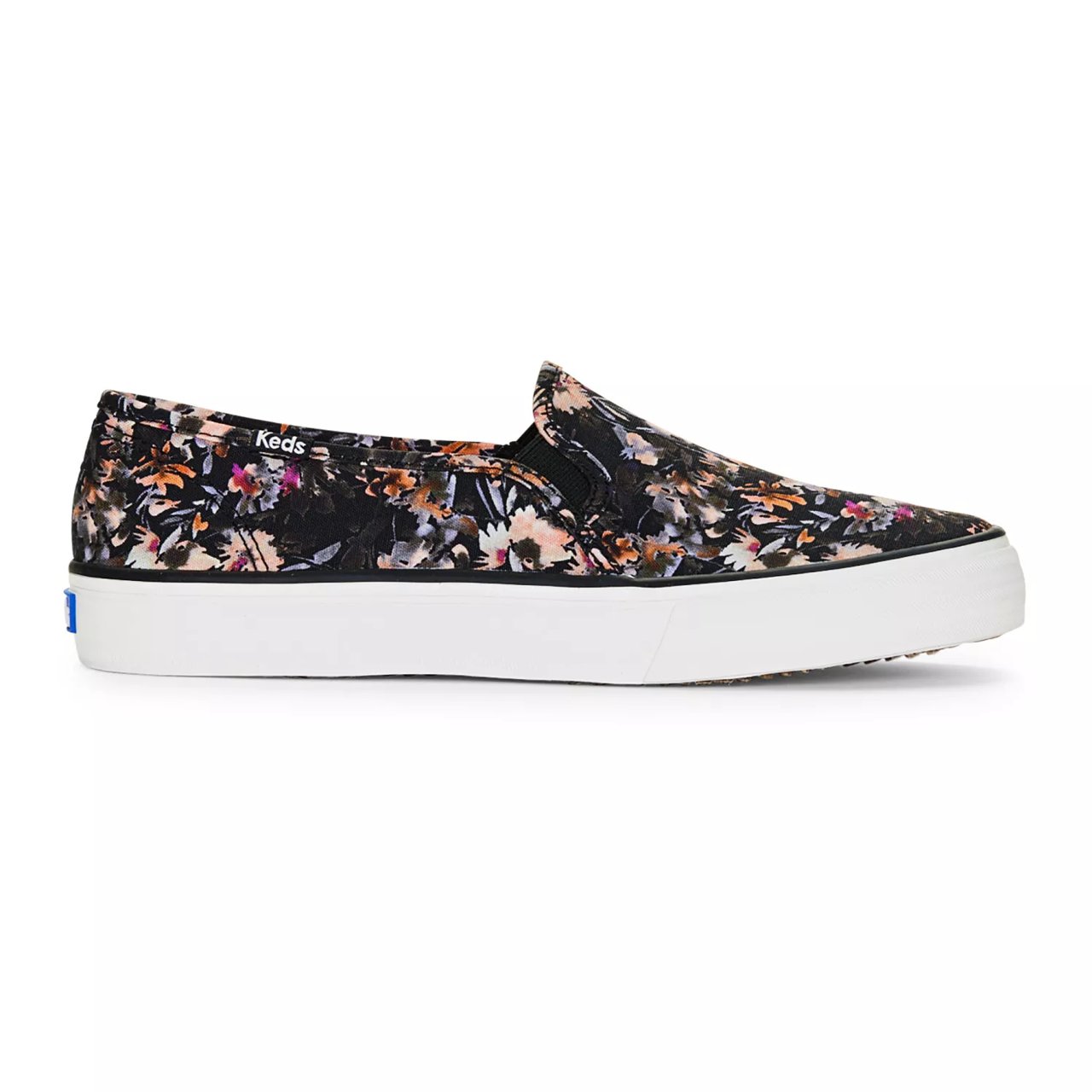 Double Decker Floral Print Slip On