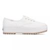 The Platform Lug Eyelet Lace Up Off White view