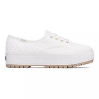 The Platform Lug Eyelet Lace Up Off White view