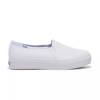 Triple Decker Canvas Slip On White view