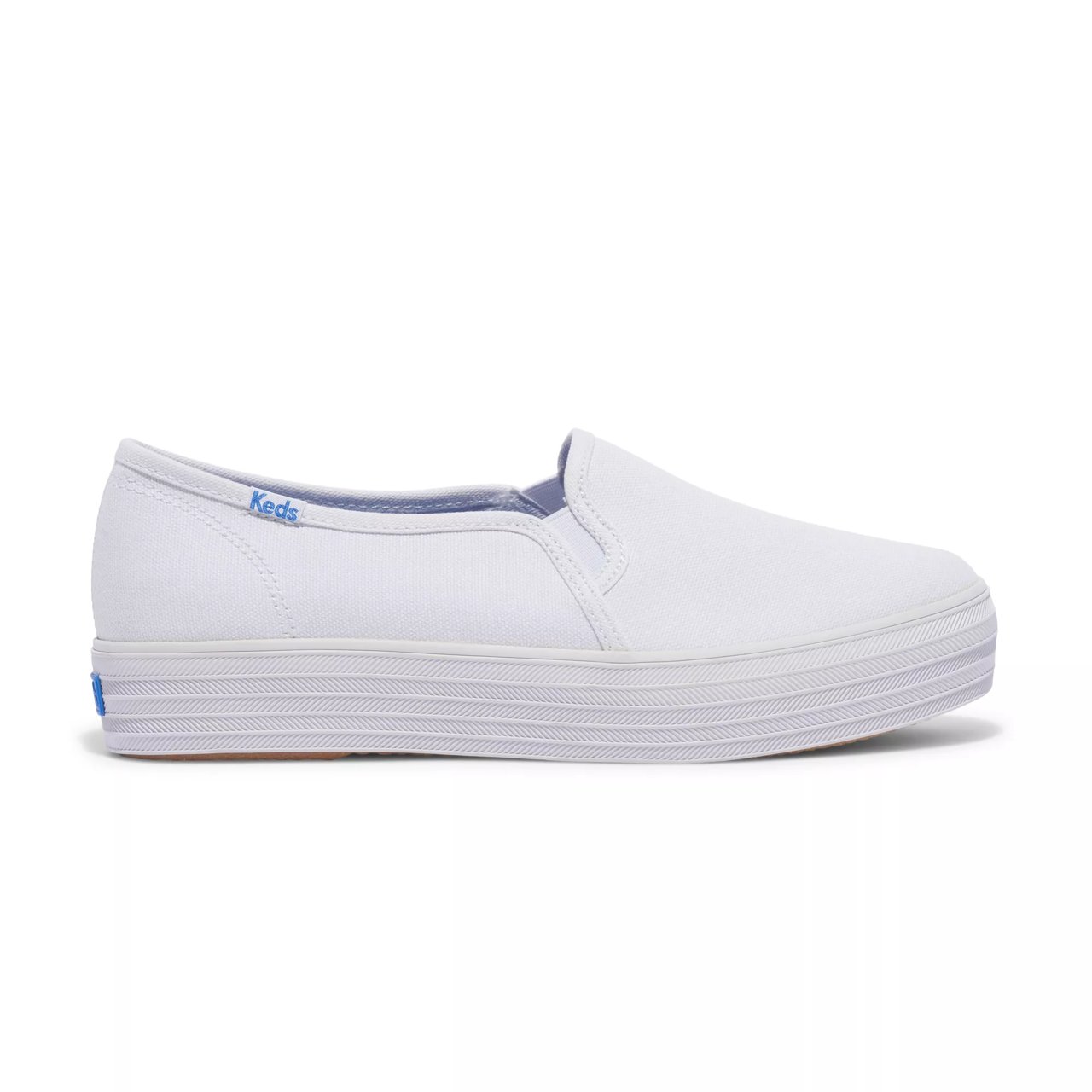 Triple Decker Canvas Slip On