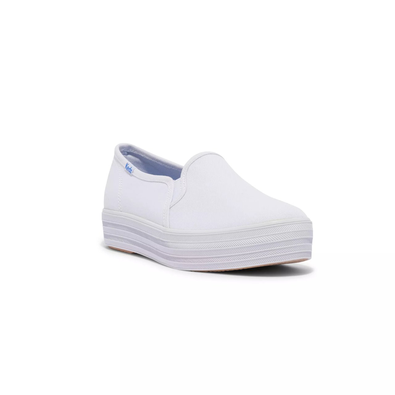 Triple Decker Canvas Slip On