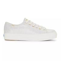 Triple Kick Metallic Textile Lace Up Gold view