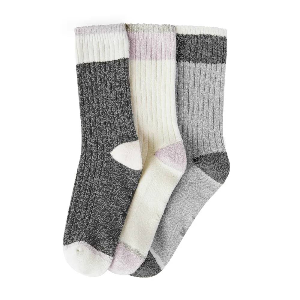 3 Pk Boot Sock Grey view