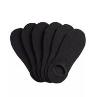 6 Pk High Cut Liner Black view