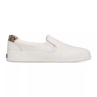 Pursuit Leather Leopard Slip On Off White view
