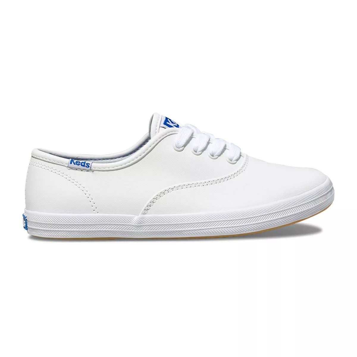 Big Kids Champion Originals Leather Lace Up Off White view