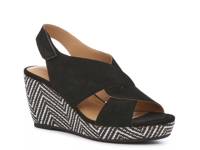 Women's Griffon Wedge Sandal Black view
