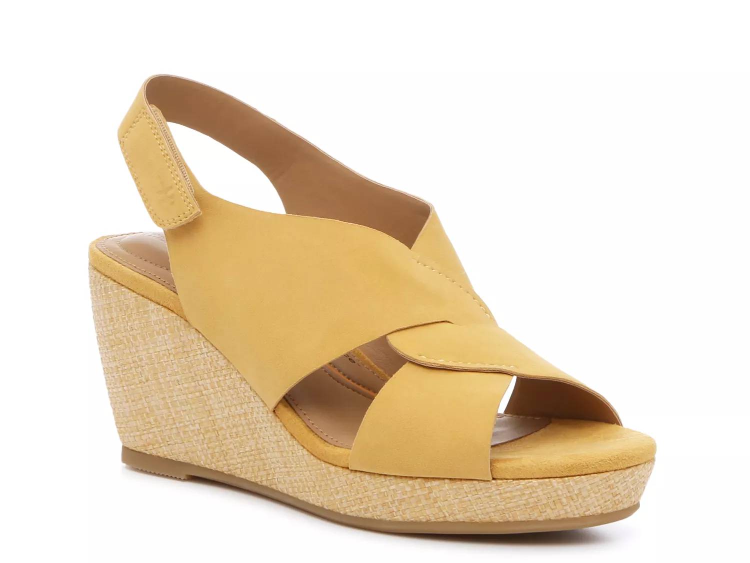 Women's Griffon Wedge Sandal Golden Yellow view