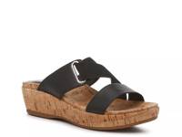 Women's Coco Wedge Sandal Black view