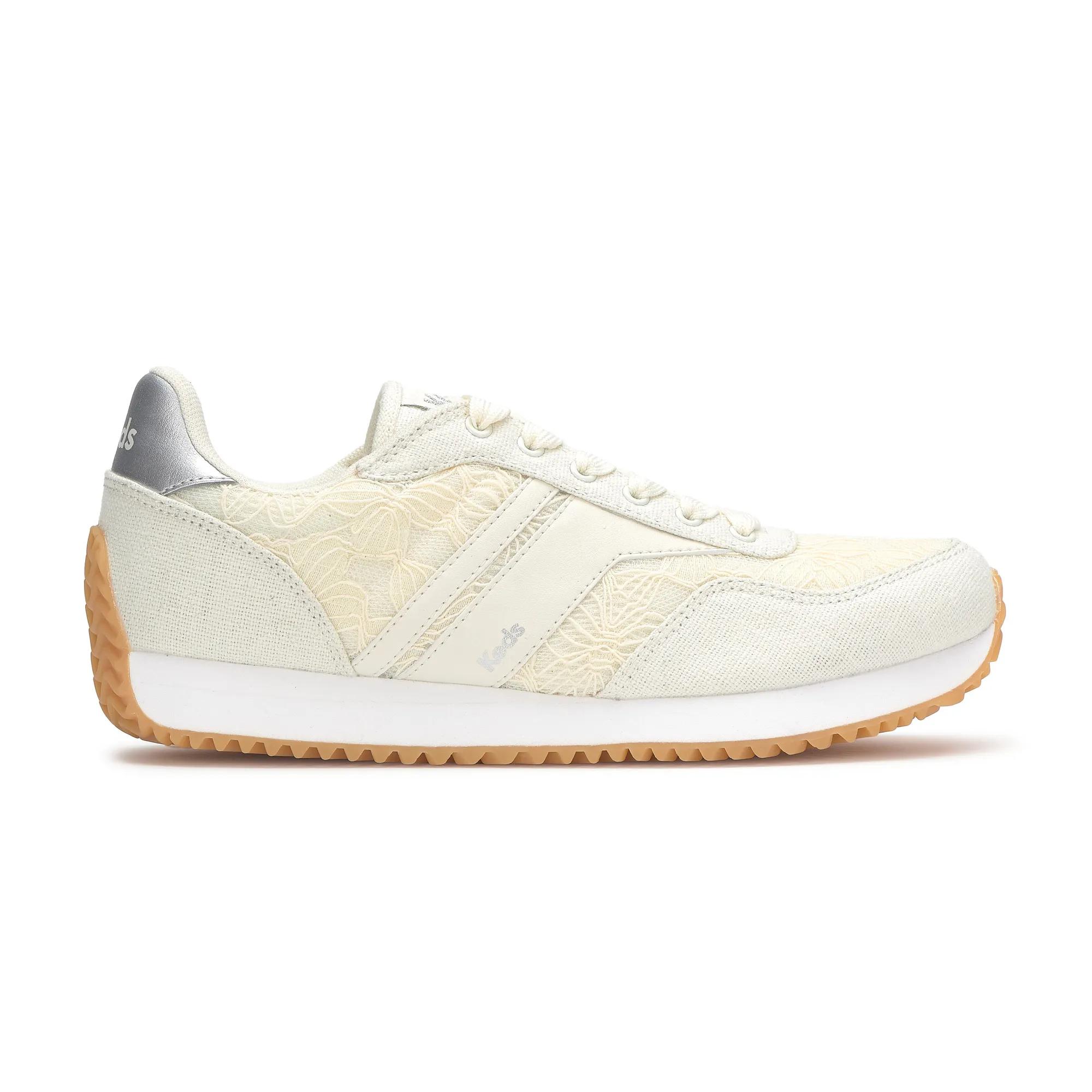 Rena Nylon/Suede Lace Up Sneakers