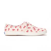 Champion Canvas Print Floral Lace-Up Blush view