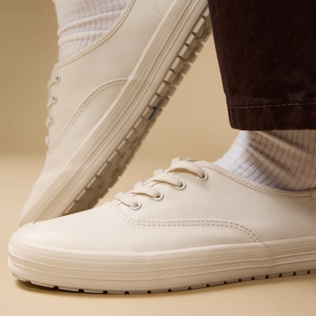 Keds Champion Toe Cap Coated Canvas Lace-Up - Free Shipping | KEDS