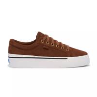 Jump Kick Duo Perf Suede Lace-Up Dark Brown view
