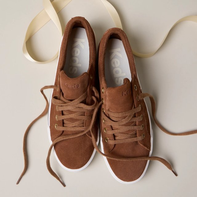 Jump Kick Duo Perf Suede Lace Up