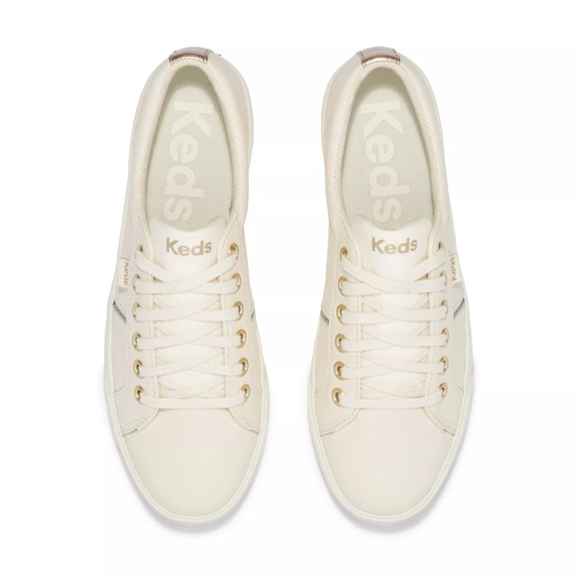 Jump Kick Duo Leather Metallic Lace Up