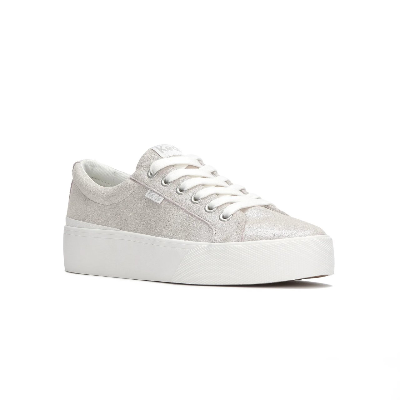 Jump Kick Duo Glitter Suede Lace Up