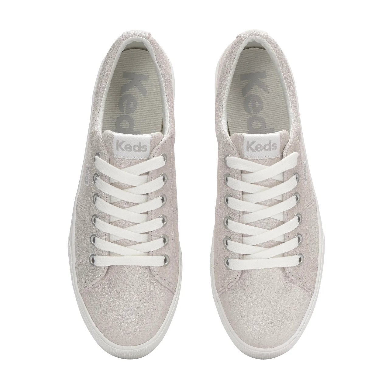 Jump Kick Duo Glitter Suede Lace Up