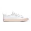 Kickback Leather Pop Foxing Slip On White/Pink view